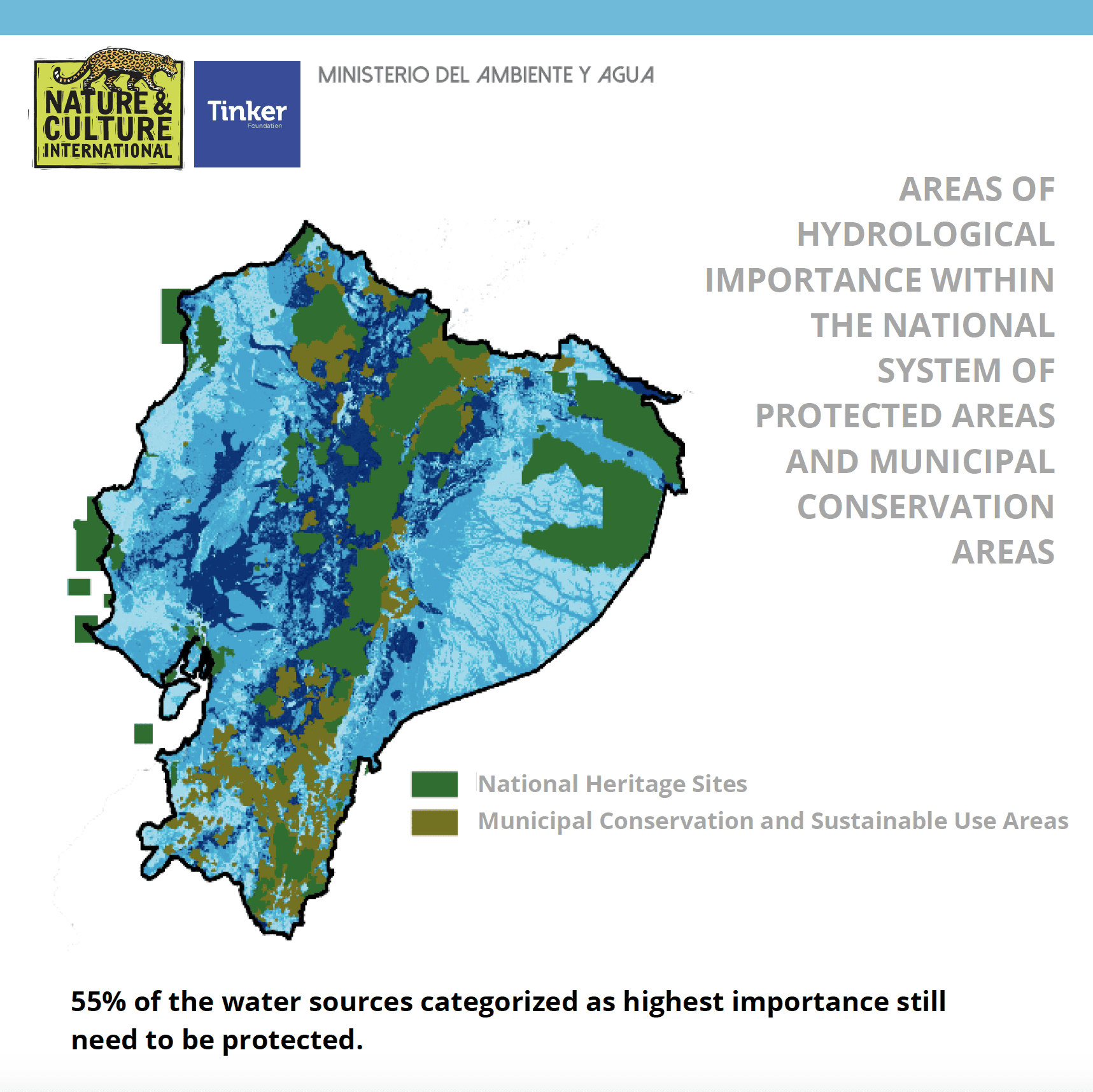 Nuevo mapa identifica áreas de importancia hídrica en Ecuador ...